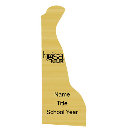 Delaware HOSA Name Badge 