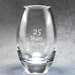 Lead Crystal Barrel Vase - AAA - Lead Crystal Barrel Vase