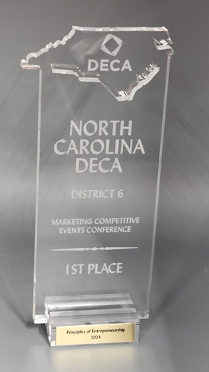 North Carolina District Awards - Clear 