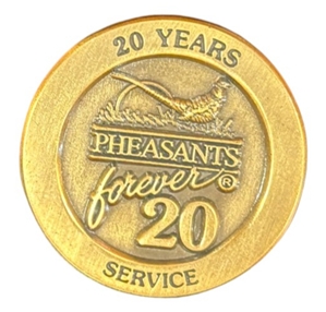 PF-340 20 Year Service Pin 