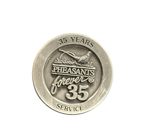 PF 355 35 Year Service Pin 