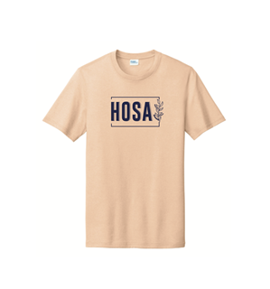 Peach HOSA tee  