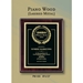 Piano Finish Rosewood Plaque with Metal Plate (4 sizes) - AWA- MP-VPN11013 / VPN912 / VPN810 / VPN79S