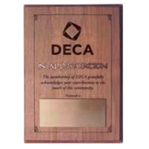 Plaque - Appreciation, lasered 