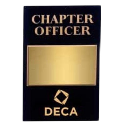 Plaque - Chapter Officer 