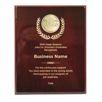 Plaque - Support / Recognition 