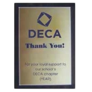 Plaque - Thank You 