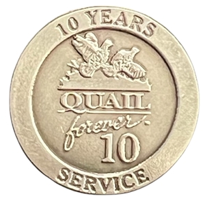 QF-330 10-Year Service Pin 